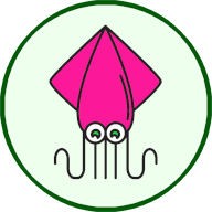 Fuchsia-Cuttlefish-Chat-App Logo